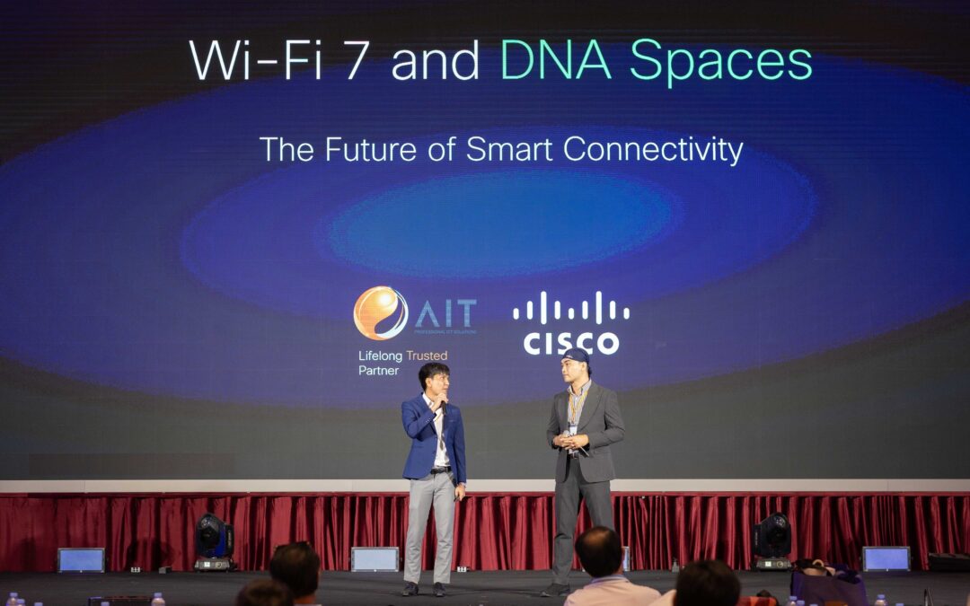 AIT มีความยินดีที่ได้เข้าร่วมเป็น Sponsor ในงาน Cisco & PTT Group Day 2025 ซึ่งจัดขึ้นระหว่างวันที่ 31 มกราคม – 2 กุมภาพันธ์ 2568 ณ Toscana Valley, เขาใหญ่